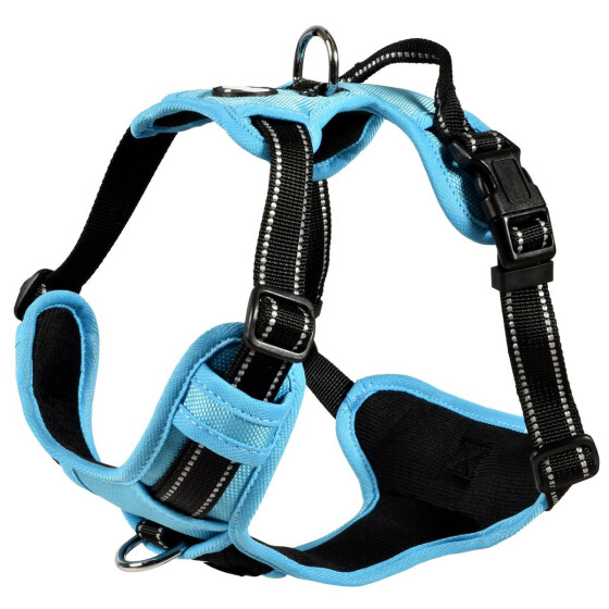 Harnais Anti-traction, en Y, Rando Walk BLEU pour chien