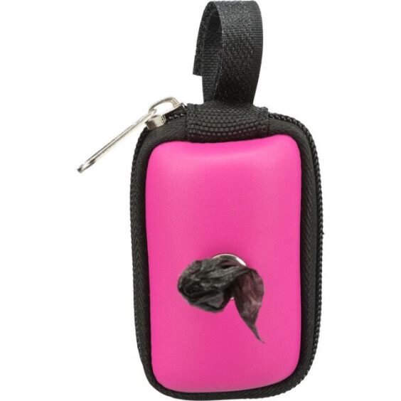 Distributeur de sac à crotte design en cuir