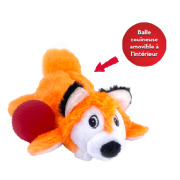 KONG Peluche Cozie Pocketz Fox