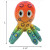 KONG Jouet Shieldz Tropics Octopus
