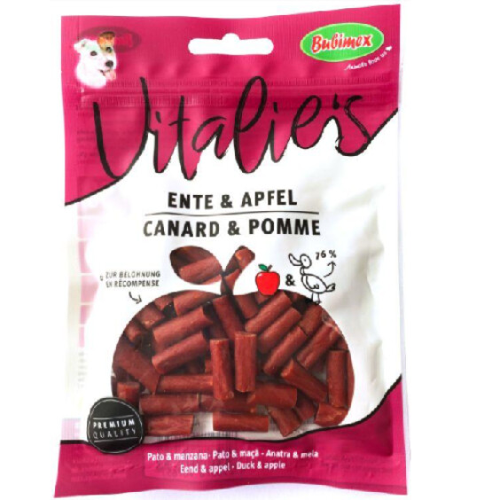 Friandise pour chien Vitalies Canard & Pomme Bubimex