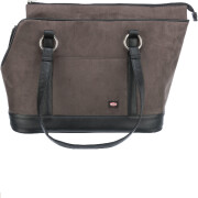 Sac transport amovible pour chien fausse fourrure 