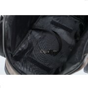 Sac transport amovible pour chien fausse fourrure 