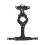 Harnais en Y Comfort Walk Pro anti-traction avec poignée noir DOG Copenhagen