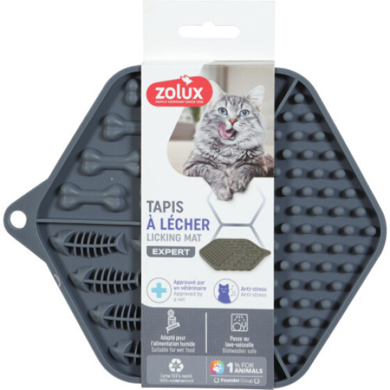 Tapis de léchage anti glouton Chat&Chien