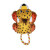 KONG Peluche Cozie Tuggz Cheetah 27 cm