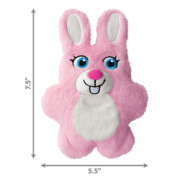 KONG Peluche Snuzzles Kiddos Bunny rose 19 cm
