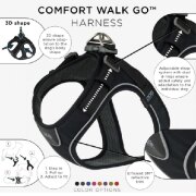 Harnais confort Walk GO NOIR 