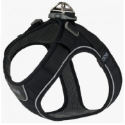 Harnais confort Walk GO noir DOG Copenhagen