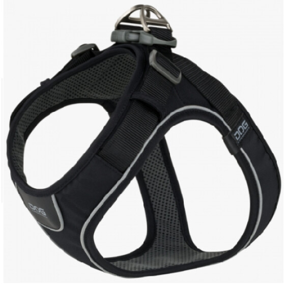Harnais confort Walk GO noir DOG Copenhagen