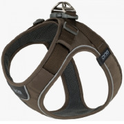 Harnais confort Walk GO marron DOG Copenhagen