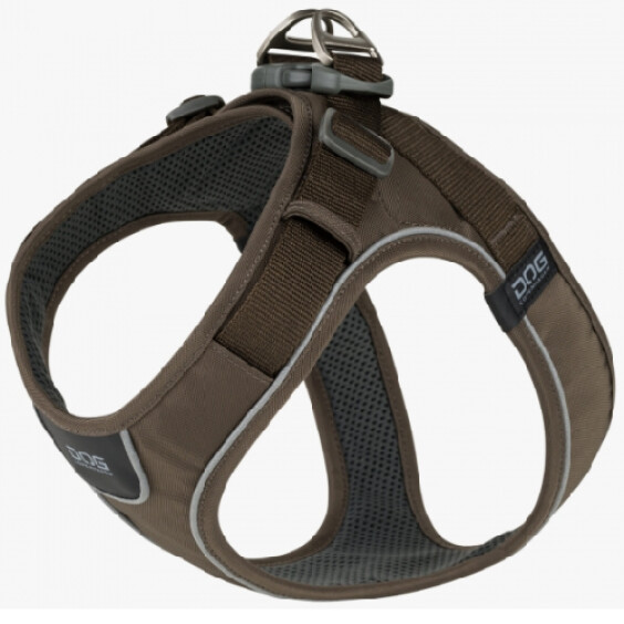 Harnais confort Walk GO marron DOG Copenhagen