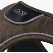 Harnais confort Walk GO marron DOG Copenhagen