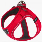 Harnais confort pour chien Walk GO ROUGE