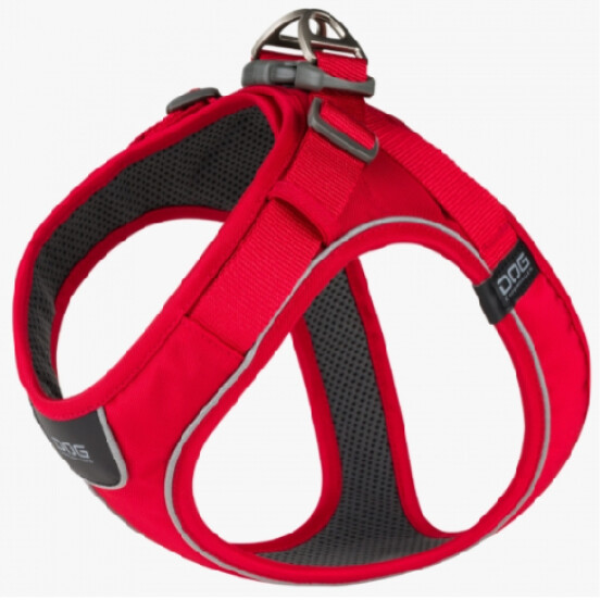 Harnais confort pour chien Walk GO rouge DOG Copenhagen