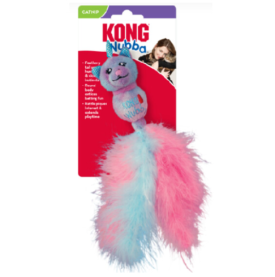 KONG Jouet pour chat Wubba caticorn
