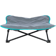 Lit de camp pliable et surélevé pour chien