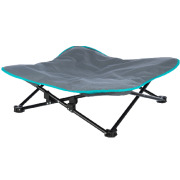 Lit de camp pliable et surélevé pour chien