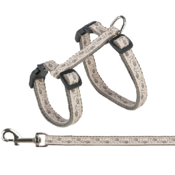 Harnais et laisse pour chat Trixie