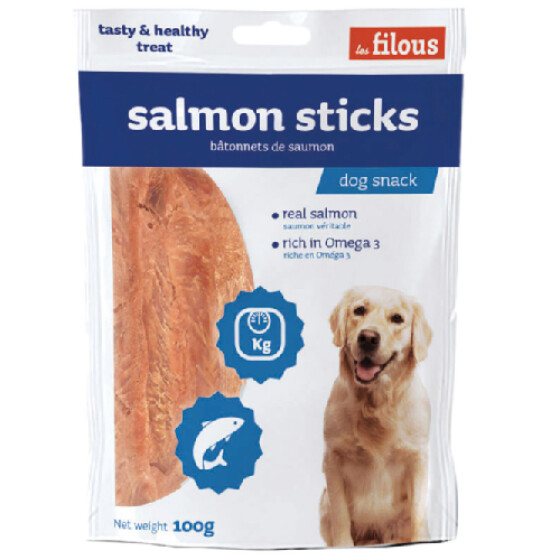 Friandise saumon pour chien Filous