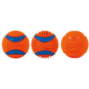 Balle ultra robuste pour chien destructeur lot de 3