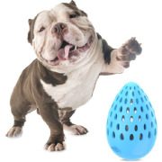 Hami Form Jouet pour chien indestructible en forme d’œuf bruit bouteille taille L