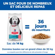 Hill's Science Plan croquettes hypoallergéniques pour gros chien