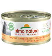 Pâtée pour chat HFC Natural Saveur Thon crevettes 70 g