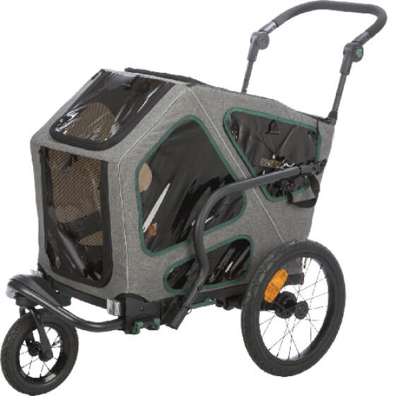 Remorque vélo pour chien, 40 kg, pliable
