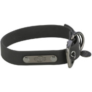 Collier pour chien hydrofuge et essuyable City Style noir