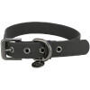 Collier pour chien hydrofuge et essuyable City Style noir