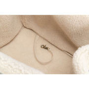 Sac transport peluche douillette pour chien