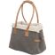 Sac transport peluche douillette pour chien