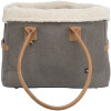 Sac transport peluche douillette pour chien