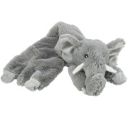 Doudou pour chien, jouet peluche éléphant