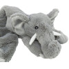Doudou pour chien, jouet peluche éléphant