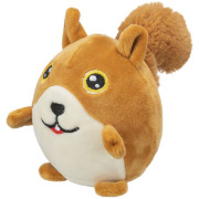 Jouet peluche pour chien mémoire de forme écureuil