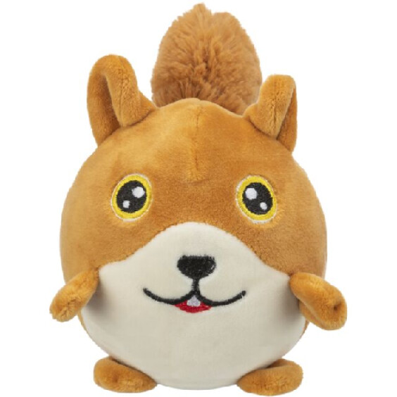 Jouet peluche pour chien mémoire de forme écureuil