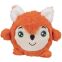 Jouet peluche mémoire de forme pour chien renard