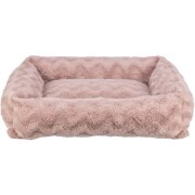 Panier orthopédique chien : mémoire de forme, couchage confortable Loki ROSE