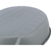 Bac de toilette pour chat, anti projection, très haut rebord, Simao