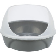 Bac à litière pour chat anti projection très haut rebord