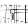 Cage d’intérieur pour chien d’éducation noire