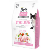 Croquettes pour chat stérilisé, digestion sensible, hypoallergénique