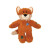 Peluche KONG wild knots renard S/M