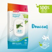 Lingettes Universal : 100 % végétales chien et chat