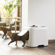 Maison de toilette Rotho Biala avec filtre et pelle