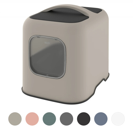 Maison de toilette Rotho Biala avec filtre et pelle