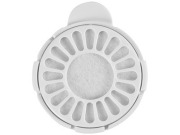 Fontaine à eau pour chat sans électricité sans fil bleue