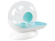 Fontaine à eau chat sans électricité, sans fil Snail BLEU